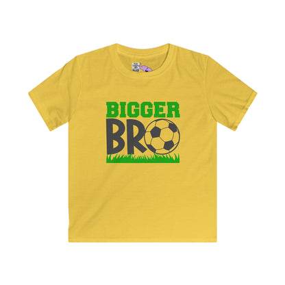 Bigger Bro (Soccer Ball) Youth Softstyle Tee