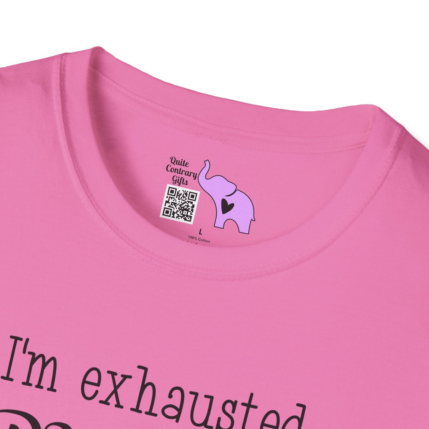 I'm Exhausted Please Don't Talk To Me Adult T-shirt