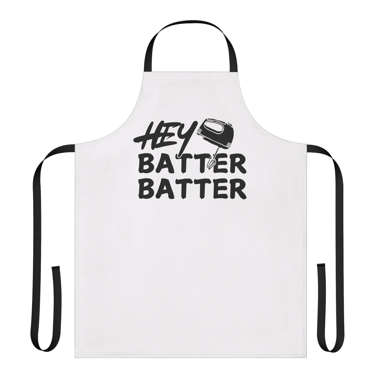 Hey Batter Batter (White) Apron