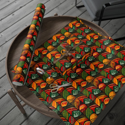 Collective Harmony Kwanzaa Wrapping Paper