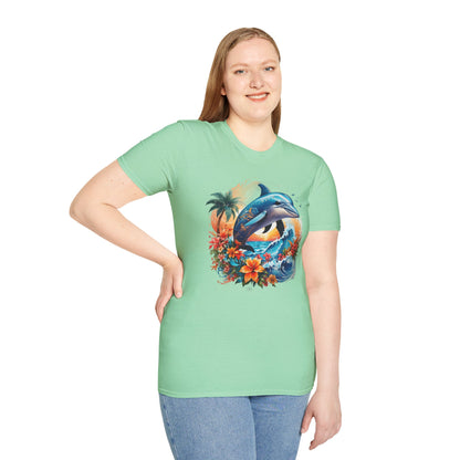 Tropical Dolphin T-shirt