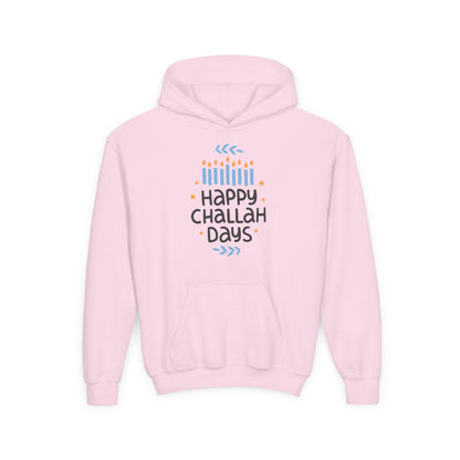 Happy Challah Days Youth Hoodie