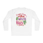 Candy Cane Wishes & Mistletoe Kisses Adult Long Sleeve Tee