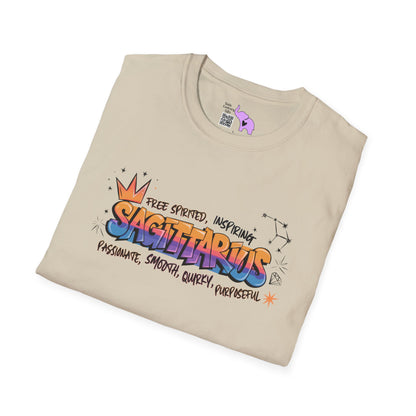 Sagittarius Street Art Adult T-shirt