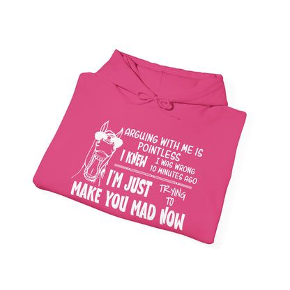 Arguing With Me is Pointless... Heavy Blend™ Hooded Sweatshirt