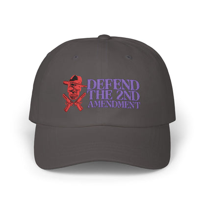 Defend The 2nd Amendment Embroidered Classic Dad Cap