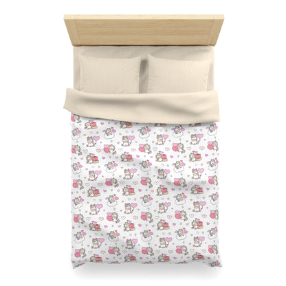 Unicorns of Love Microfiber Duvet Cover