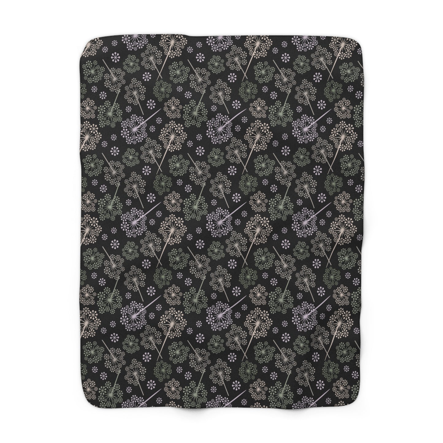 Dandelion Nightfall Fleece Blanket