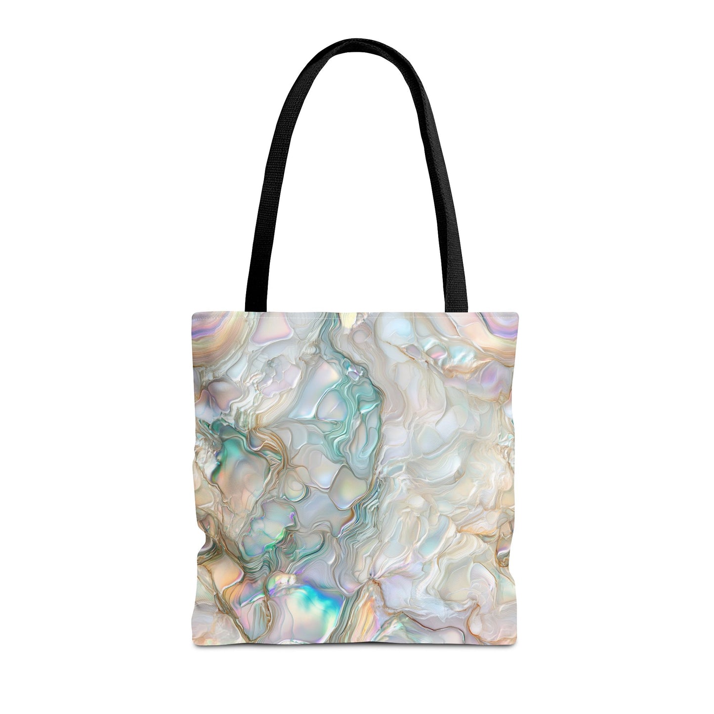 Green Opalescent Dreams Canvas Tote Bag