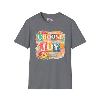 Choose Joy (Lace Collage) Adult T-shirt