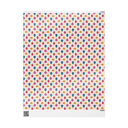 Ornament Parade Wrapping Paper