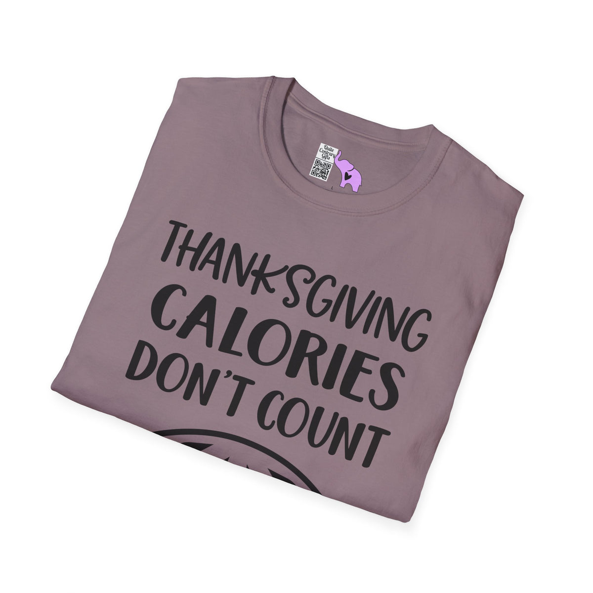 Thanksgiving Calories Don't Count Adult T-shirt