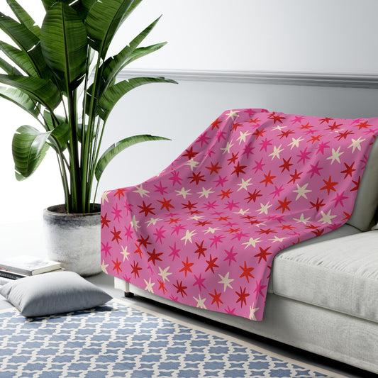 Love Sparks Fleece Blanket
