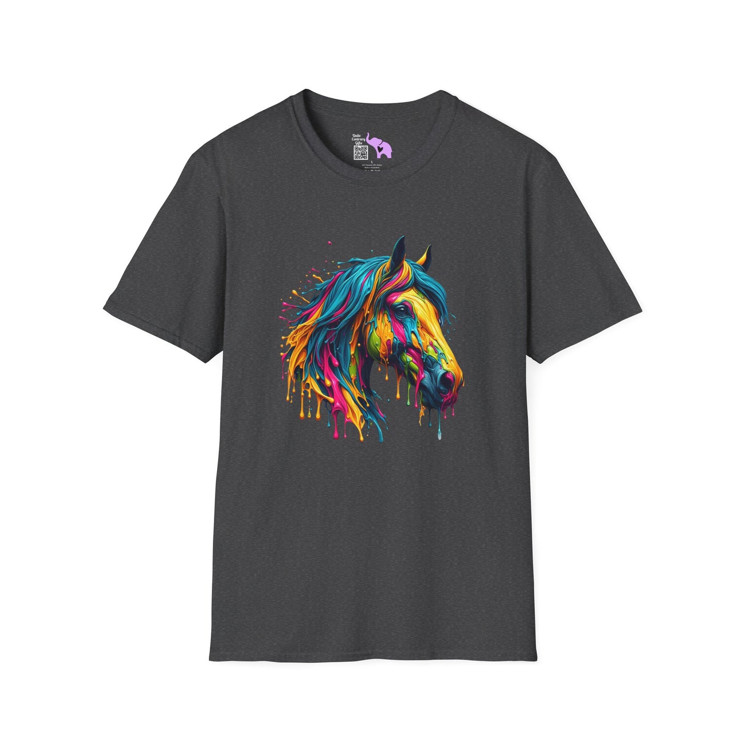 Colorful Horse Adult T-shirt