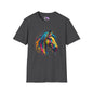 Colorful Horse Adult T-shirt
