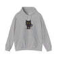 Black Kitten Heavy Blend™ Hooded Sweatshirt