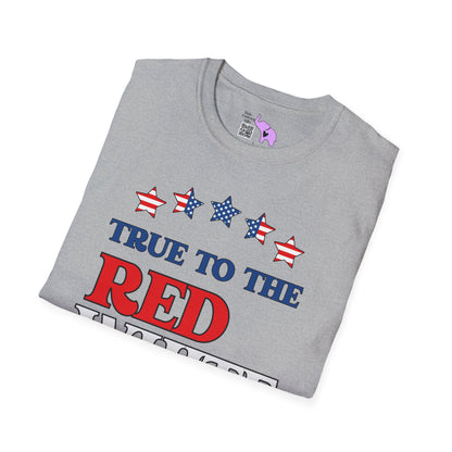 True To The Red White & Blue Adult T-shirt