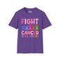 Fight Cancer in All Colors 6 Adult T-shirt