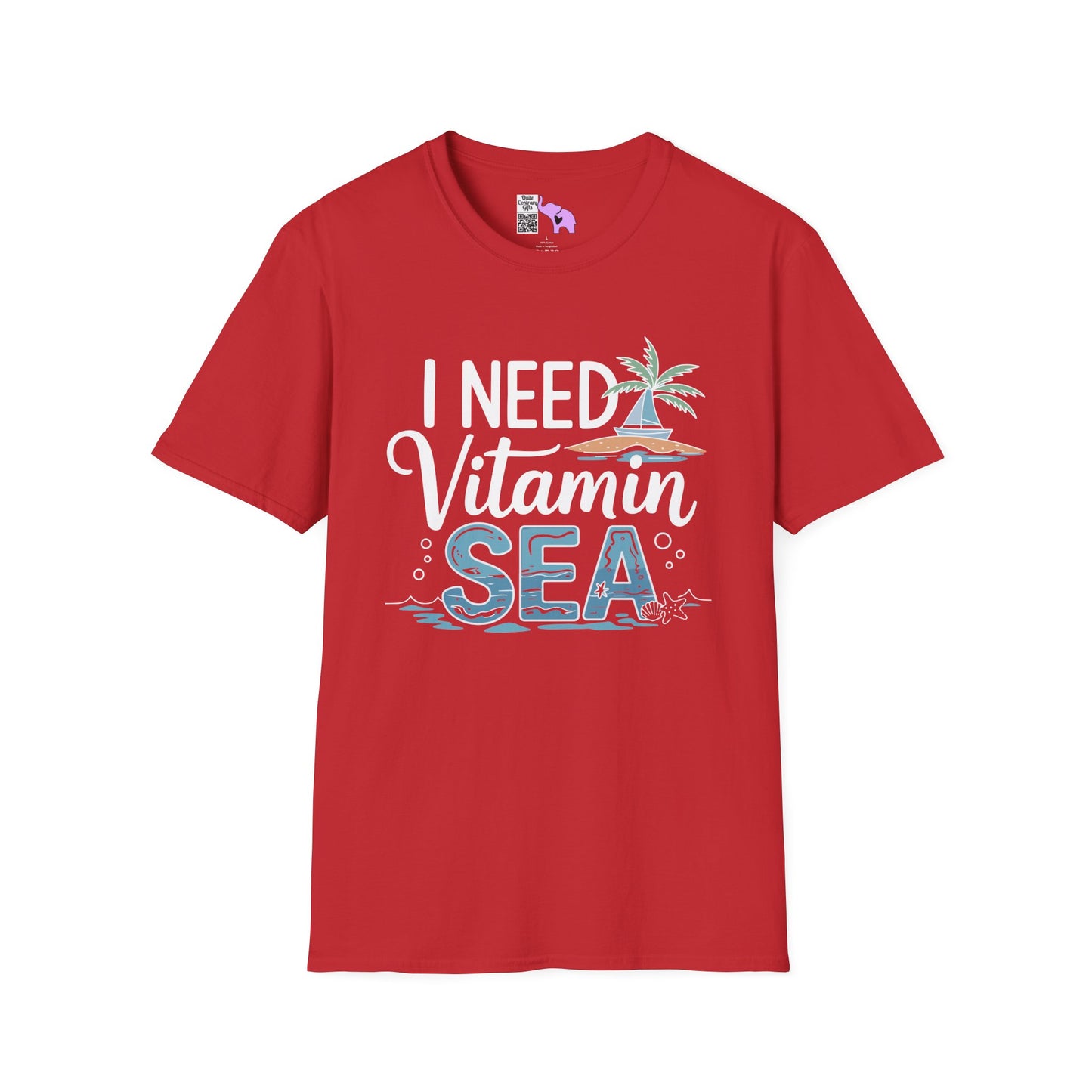I Need Vitamin Sea (2) Adult T-shirt