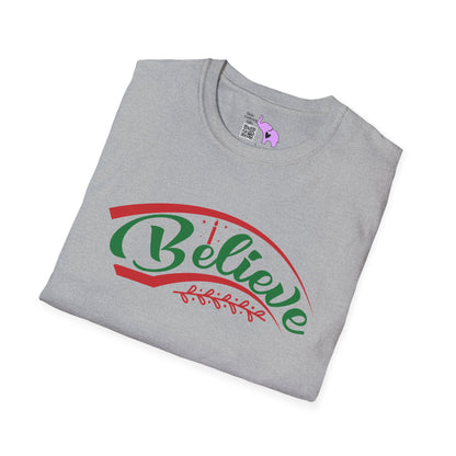 Believe Adult T-shirt