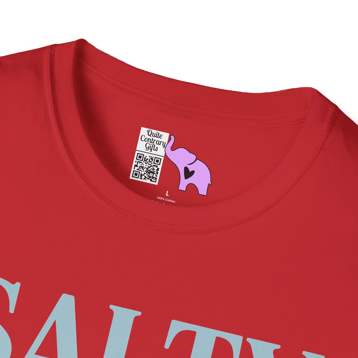 Salty LIl' Beach Adult T-shirt