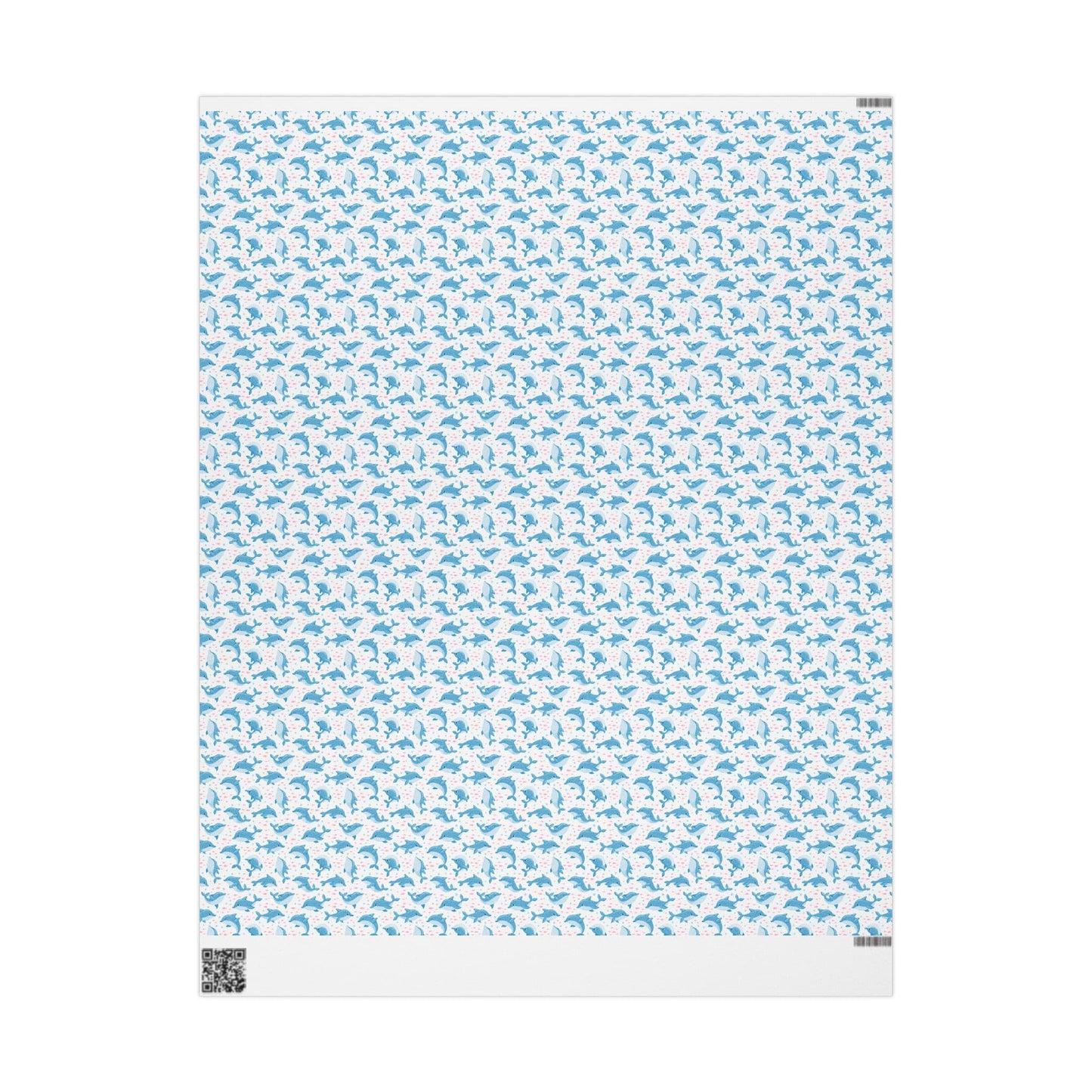 Little Dolphin Splash Wrapping Paper