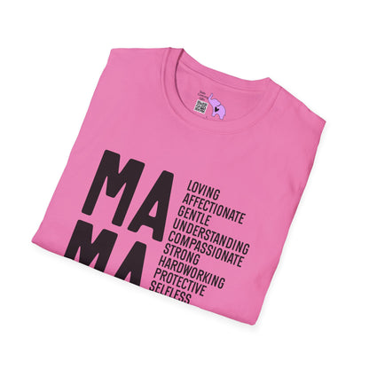 Mama Qualities Adult T-shirt