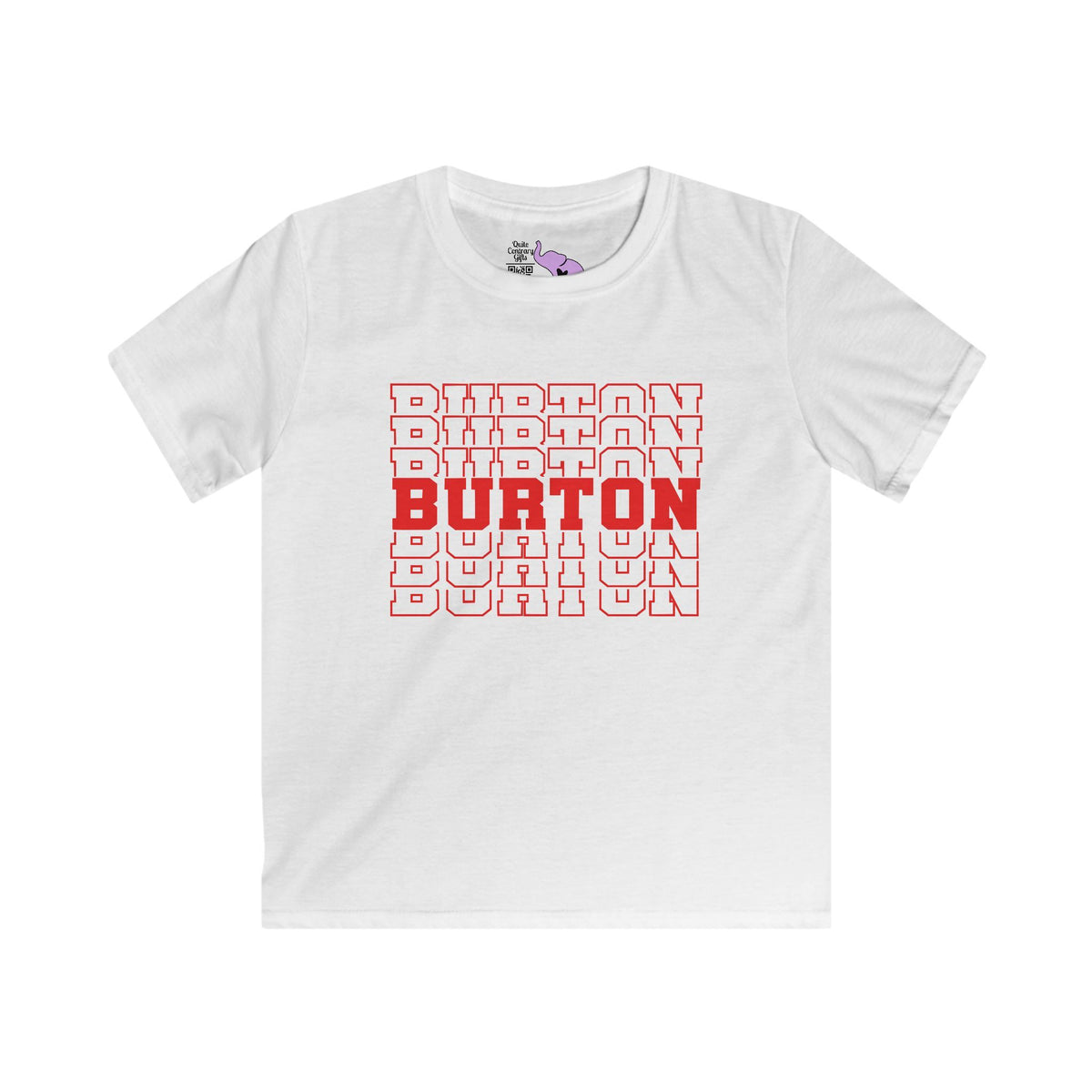 Burton (Stacked) Youth Softstyle Tee