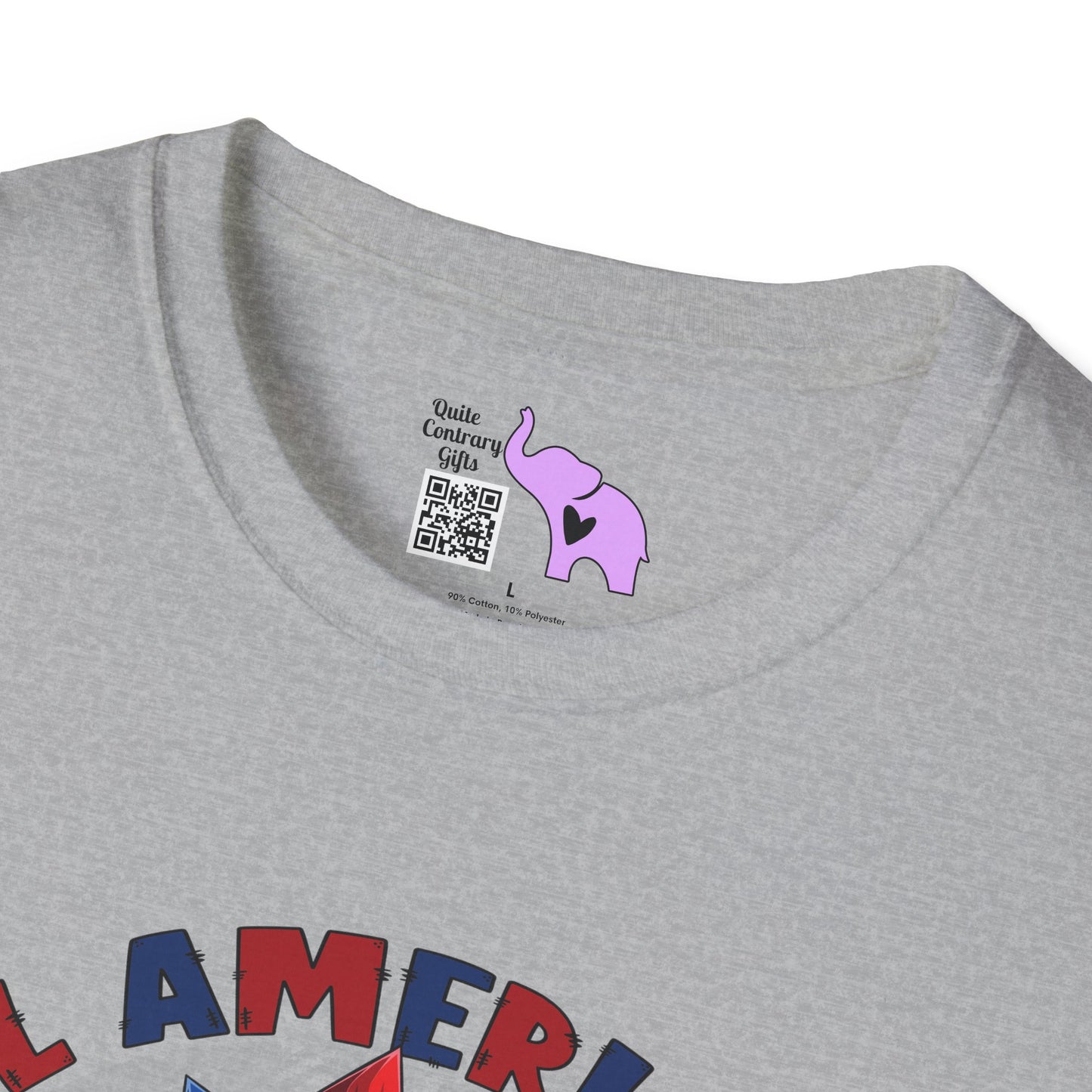 All American Gnome Adult T-shirt