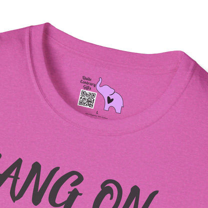 Hang On (Sloth) Adult T-shirt