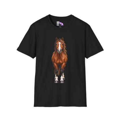 ""Front to Back Horse Lover Adult T-shirt