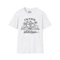 Fiction Addiction (Flowers, Open Book) Adult T-shirt