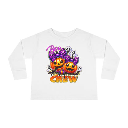 Boo Crew Toddler Long Sleeve Tee