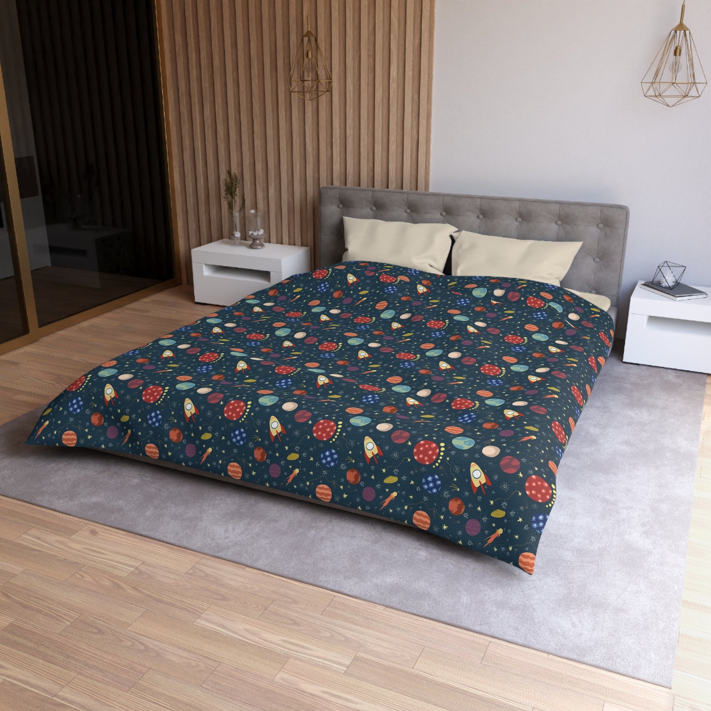 Space Buddies Microfiber Duvet Cover