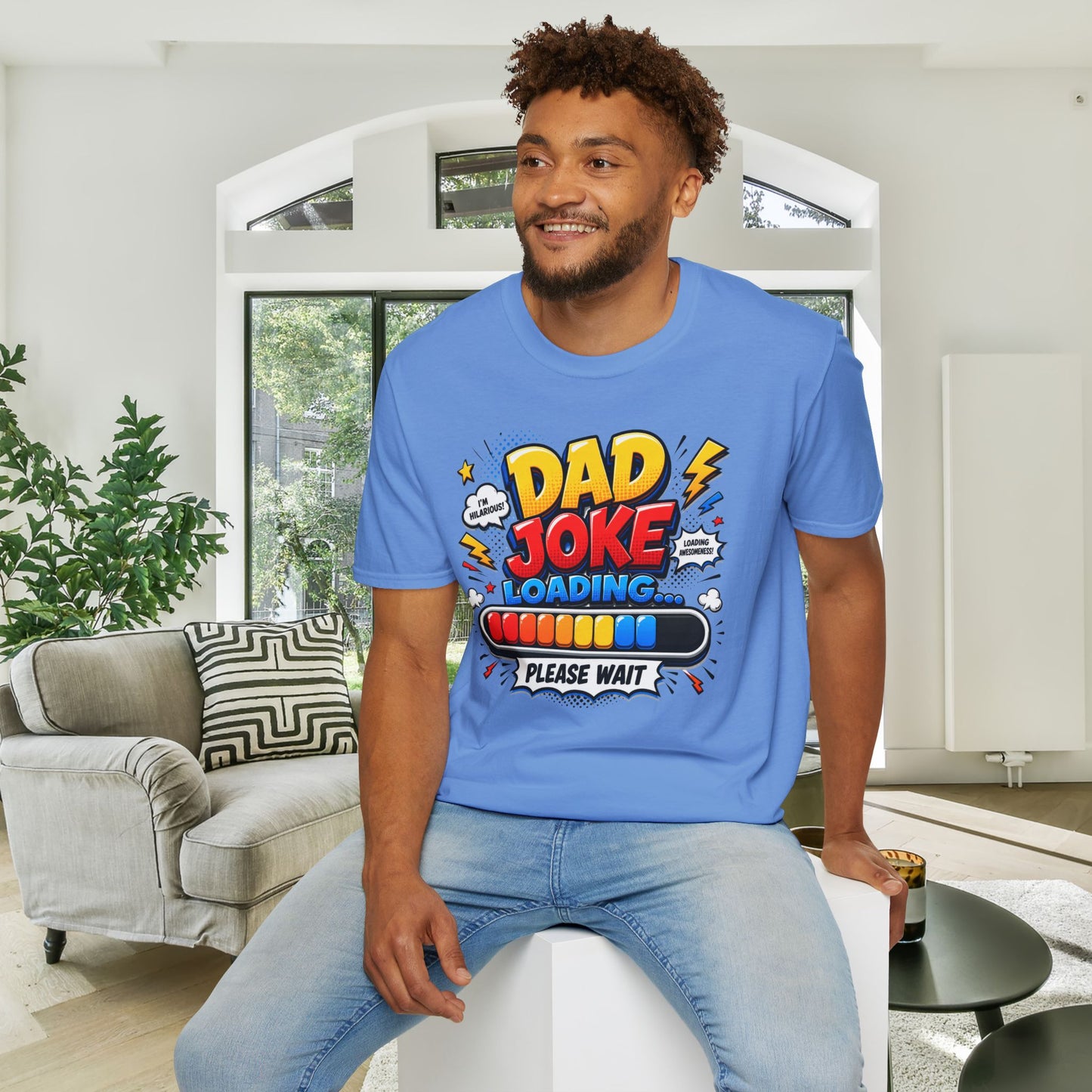 Dad Joke Loading Please Wait Adult T-shirt