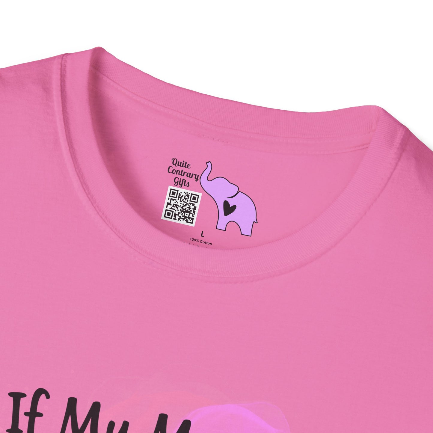 If My Mouth Doesn't Say It My Face Definitely Will Adult T-shirt