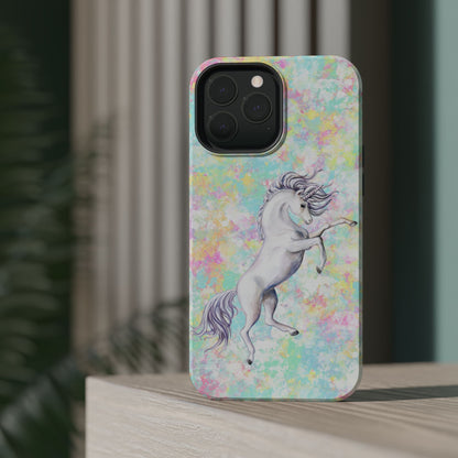 Pastel Pegasus MagSafe® Compatible Tough Case for iPhone