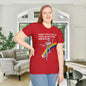 Your Little Ray of Pitch Black Has Arrived (Rainbow) Adult T-shirt