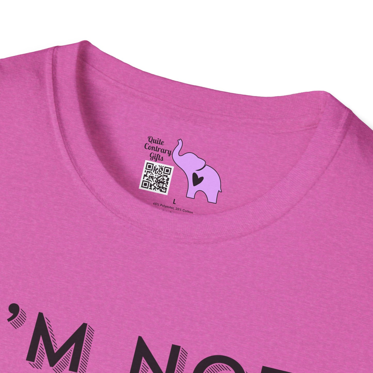 I'm Not The Bigger Person Adult T-shirt