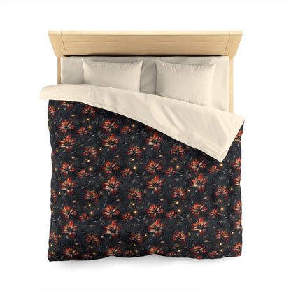 Fire Lilly Dreams Microfiber Duvet Cover