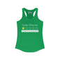 Lyme Disease 1 Star Would Not Recommend Women's Ideal Racerback Tank