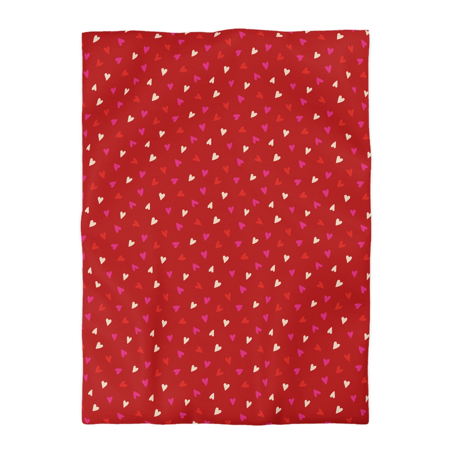 Cupid’s Confetti Microfiber Duvet Cover