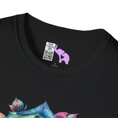 Colorful Rose Adult T-shirt