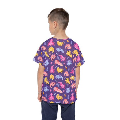 Axolotl Adventures Kids T-Shirt