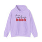 Teacher Life (Apples) Heart Heavy Blend™ Hooded Sweatshirt