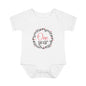 Pink Milestone Wreath Onesie-One Year