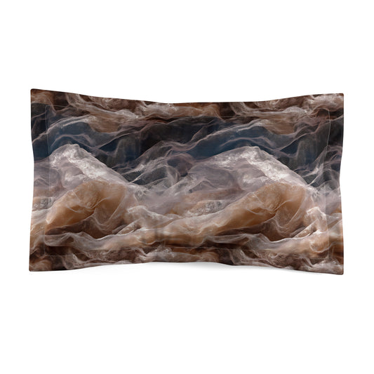 Dawnveil Sheer & Lace Microfiber Pillow Sham