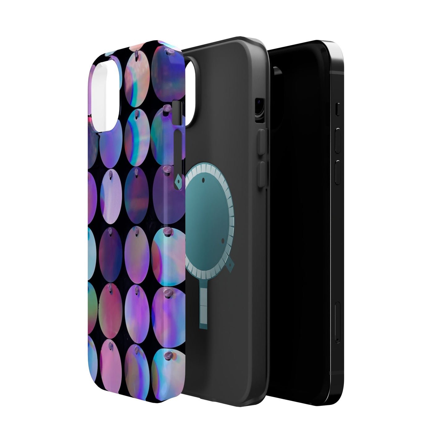 Opal Glow Sequins MagSafe® Compatible Tough Case for iPhone