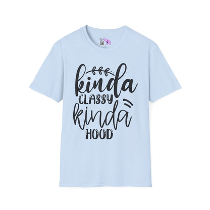 Kinda Classy Kinda Hood Adult T-shirt