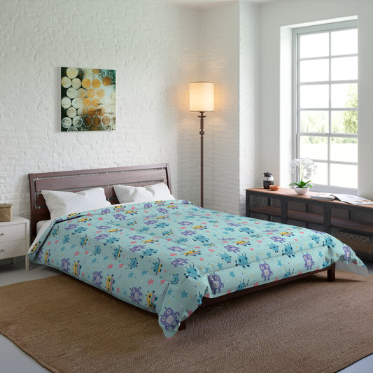 Robo Galaxy Giggles Comforter